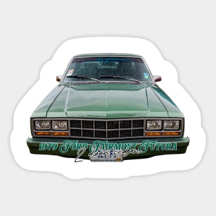 1979 Ford Fairmont Futura 2  Door Sedan Sticker